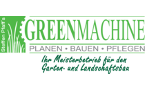 Logo Garten und Landschaftsbau Greenmachine, Pfaff Steffen Laufach