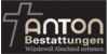 Kundenlogo von Bestattungsinstitut Anton GmbH