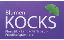 Logo Blumen KOCKS - Floristik - Landschaftsbau - Friedhofsgärtnerei Mülheim an der Ruhr