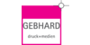 Kundenlogo von Gebhard druck+medien GmbH