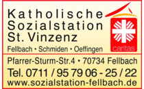 Logo Katholische Sozialstation St. Vinzenz Fellbach