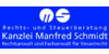 Kundenlogo von Manfred Schmidt, Rechts- und Steuerberatung