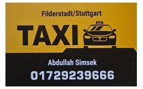 FirmenlogoTaxiunternehnen Abdullah Simsek Filderstadt