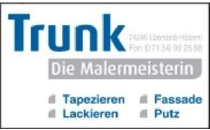 Logo Trunk Die Malermeisterin Eberstadt