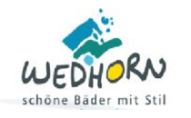 Logo Wedhorn Schöne Bäder mit Stil Leipzig