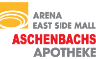 Logo Aschenbachs Arena Apotheke in der East Side Mall Berlin