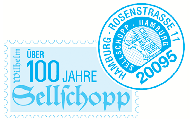 Logo Sellschopp Wilh. Briefmarken Hamburg