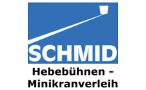 Logo Schmid Hebebühnen- Minikranverleih Haimhausen
