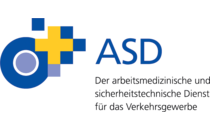 Logo ASD Der arbeitsmedizinische u. sicherheitstechn. Dienst für das Verkehrsgewerbe Gesundheitsschutz Hamburg