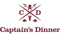 Logo Captain's Dinner Gaststätte Restaurant Fischspezialitäten Hamburg