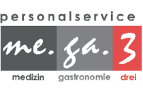 Logo me.ga.3 Personalservice GmbH Hamburg