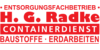 Kundenlogo von H.G.Radke Containerdienst-Baustoffe-Erdarbeiten