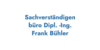 Kundenlogo von Sachverständigenbüro Dipl.-Ing. Frank Bühler