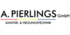 Kundenlogo von A. Pierlings GmbH Sanitär- u. Heizungstechnik