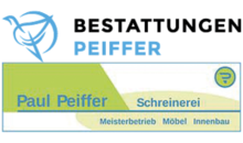 Kundenlogo von Peiffer - Schreinerei und Bestattungen