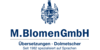 Kundenlogo von M. Blomen GmbH