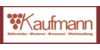 Kundenlogo von Küferstube & Brennerei Kaufmann