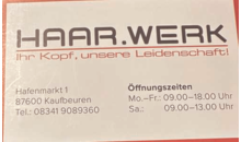 Kundenlogo von HAAR.WERK Friseursalon