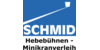 Kundenlogo von SCHMID Hebebühnen- Minikranverleih