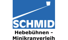 Kundenlogo von SCHMID Hebebühnen- Minikranverleih