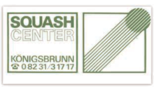 Kundenlogo von Squash-Center Königsbrunn GmbH