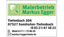 Kundenlogo von Egger Markus Malerbetrieb