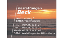 Kundenlogo von Bestattungen Beck