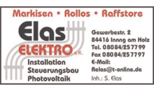 Kundenlogo von Elas Elektro Installation und Steuerungsbau