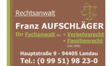Kundenlogo von Aufschläger Franz Rechtsanwalt