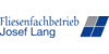 Kundenlogo von Fliesenfachbetrieb Josef Lang Fliesenleger