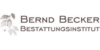 Kundenlogo von Bernd Becker Bestattungsinstitut