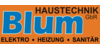 Kundenlogo von Haustechnik Blum GbR