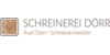Kundenlogo von Schreinerei Axel Dörr