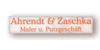 Kundenlogo von Ahrendt & Zaschka Maler u. Putzgeschäft
