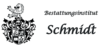 Kundenlogo von Bestattungsinstitut Schmidt