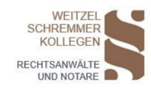 Kundenlogo von WEITZEL I SCHREMMER I KOLLEGEN - Rechtsanwälte und Notare