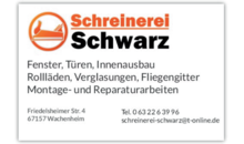 Kundenlogo von Schreinerei Schwarz