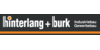 Kundenlogo von Hinterlang + Burk GmbH & Co. KG - Industrie- u. Gewerbebau