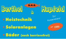 Kundenlogo von Berthel & Hupfeld - Heizung u. Solar - Bäder u. Sanitär