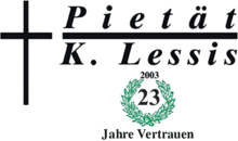 Kundenlogo von Pietät Konstantin Lessis