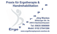 Kundenlogo von Jörg Wackes Praxis für Ergotherapie & Handtherapie in Waldeck & Vöhl