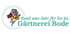 Kundenlogo von Gärtnerei Bode