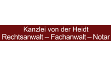 Kundenlogo von Kanzlei von der Heidt, Rechtsanwälte,  Notar