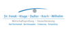 Kundenlogo von Dr. Fendt – Dipl. – Kfm. Kluge GmbH