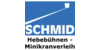 Kundenlogo von Schmid Hebebühnen- Minikranverleih