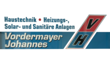 Kundenlogo von Vordermayer Johannes Haustechnik - Heizung - Solaranlagen - Wärmepumpen - Sanitäre Anlagen