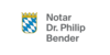 Kundenlogo von Dr. Philip Bender | Notar in Dachau