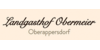 Kundenlogo von Landgasthof Obermeier