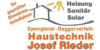 Kundenlogo von Haustechnik Josef Rieder