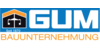 Kundenlogo von Gottlieb Gum GmbH & Co. Bauunternehmen KG